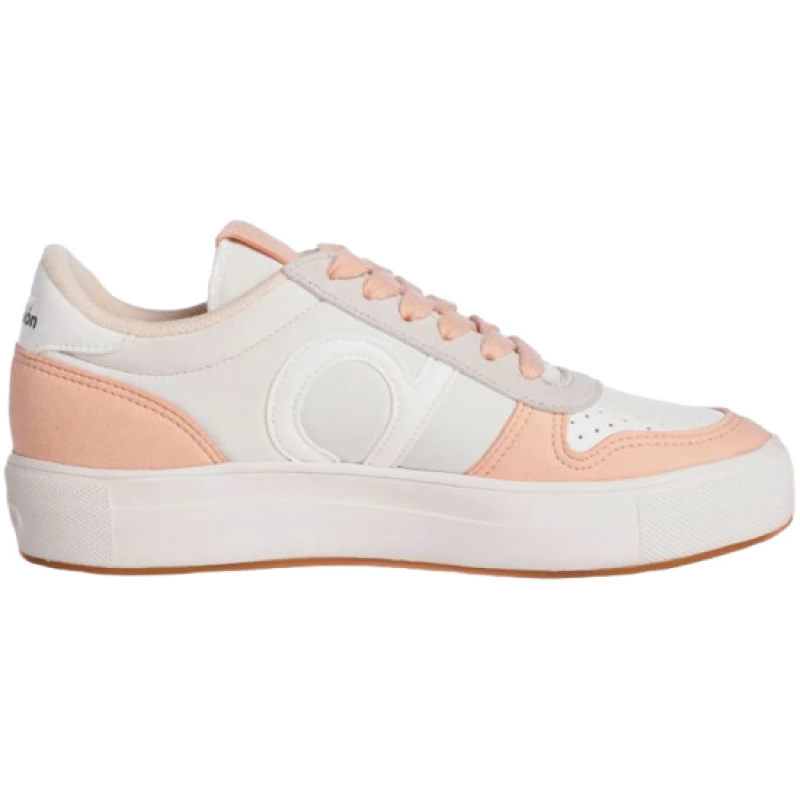 Duuo - Altona White/Pink, vegane Sneaker