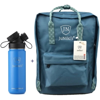 JN JuNiki's Promotion-Set: JuNiki's Rucksack + JuNiki's Trinkflasche 550ml