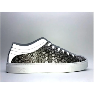 Veganer Sneaker "nat-2 Sleek Low Bubble Wrap" aus upcycled Luftpolsterfolie