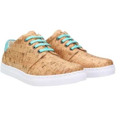 ZWEIGUT® Vegane Damen Sneaker #401 kork Mint