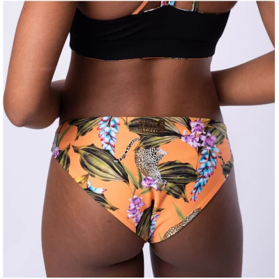 Flying Love Birds "Exotic Orange" - Bikini Hose Slim zum Wenden