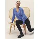 Knitted Pullover Blue - Sustainable Merino Wool
