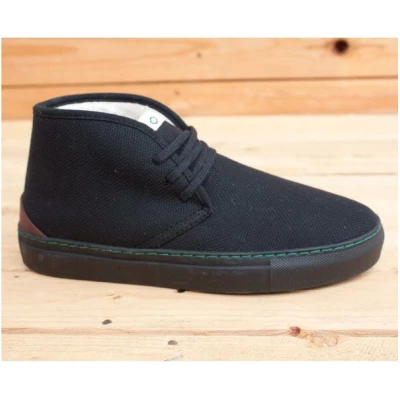 Vesica Piscis Footwear Winter Sneaker Pythagoras Black Edition