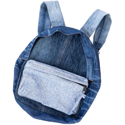 skarabea - Mini Rucksack "Levin" - Jeans Upcycling