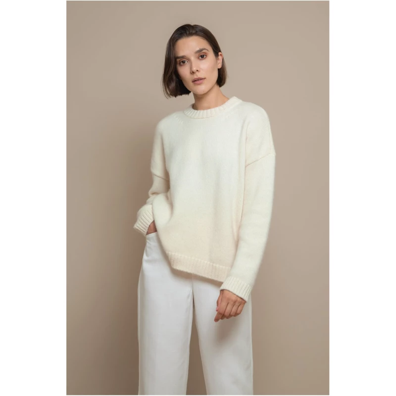 Louise White - Alpaca-wool Blend Sweater