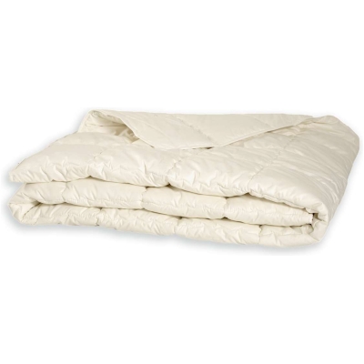 PureNature Baumwoll Bettdecke für Allergiker im Sommer & Übergangszeit