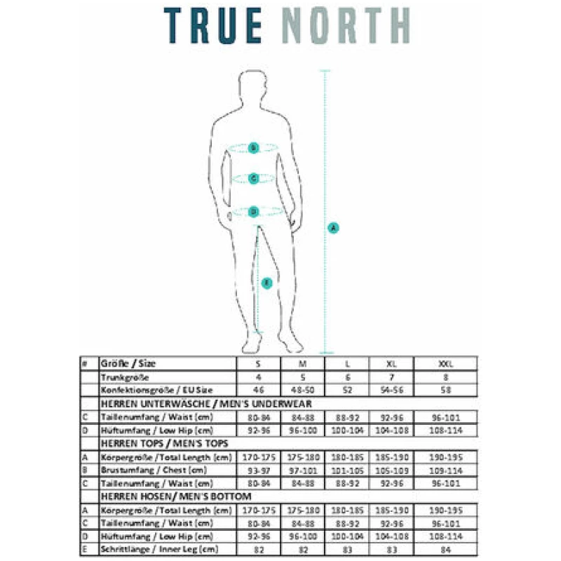 True North Herren Slip aus Micromodal Pants Unterhose T2410
