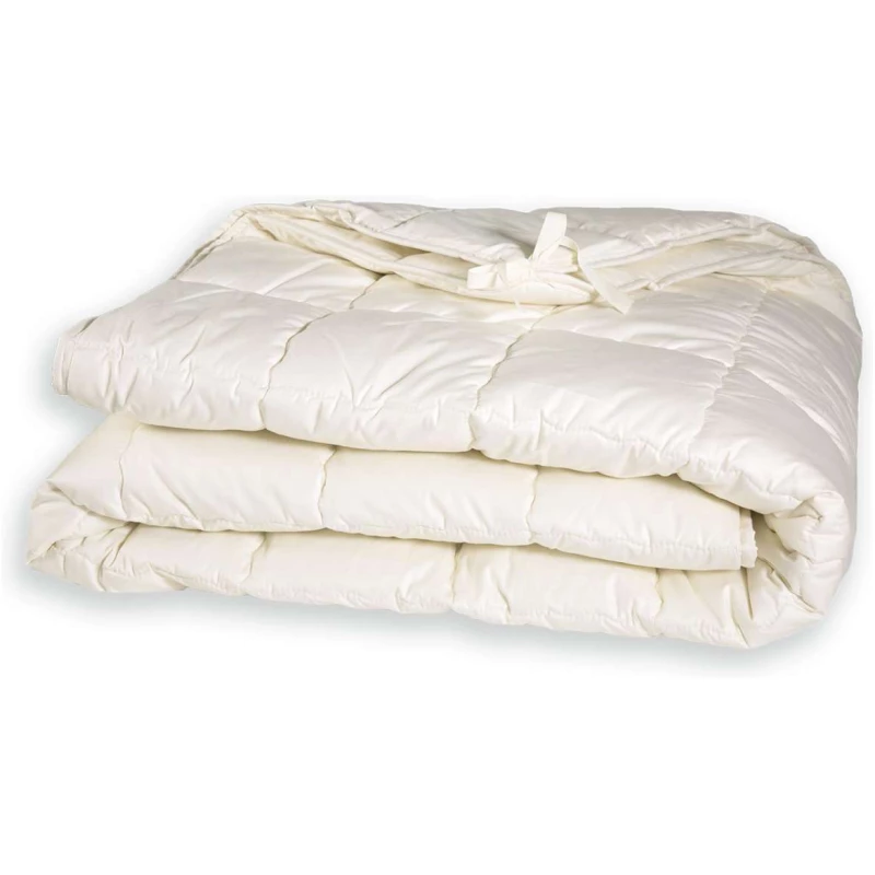 Vierjahreszeiten Bettdecke Bio Baumwolle - 2 waschbare Bettdecken