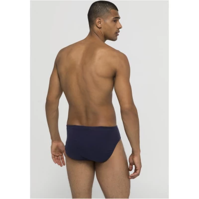 hessnatur Herren Slip PureDAILY im 2er Set aus Bio-Baumwolle - blau - Größe 4