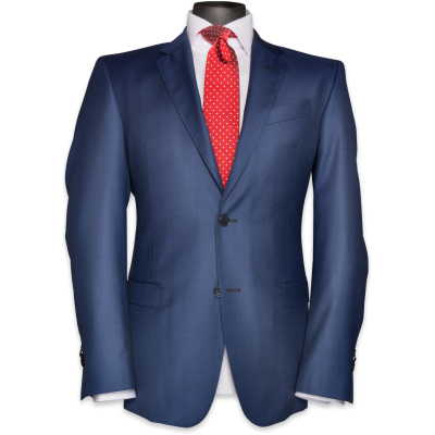 Chicago Anzug-Jacket Stratoblau