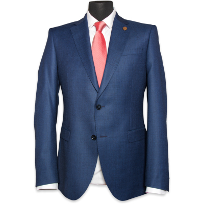 Graz Pfauenauge Navy Anzug-Jacket