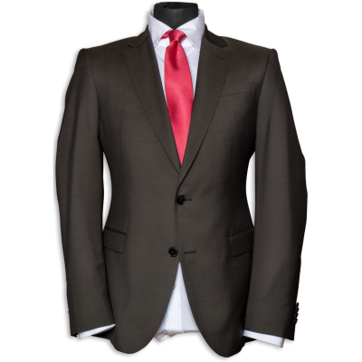 Mailand Anzug-Jacket Braun