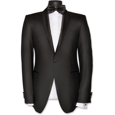 Saint Tropez Smoking-Jacket Schalkragen