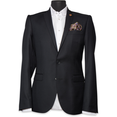 Sheffield Anzug-Jacket Black