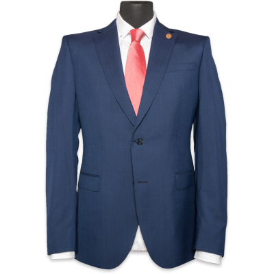 Stockholm Anzug-Jacket Pepita Check Navy