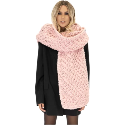 Blanket Chunky Scarf - Pink