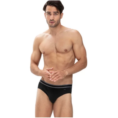 Mey Re:Think Herren Slip Bio-Baumwoll Unterhose (mit Spruch) GRÜNER KNOPF 71141