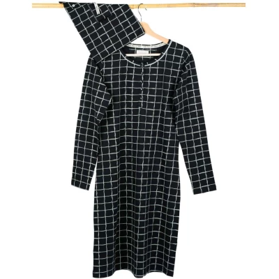 Nachthemd für Damen, Dorita schwarz, Gr. XL