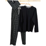 Pyjama für Herren, Doroteo schwarz, Gr. S