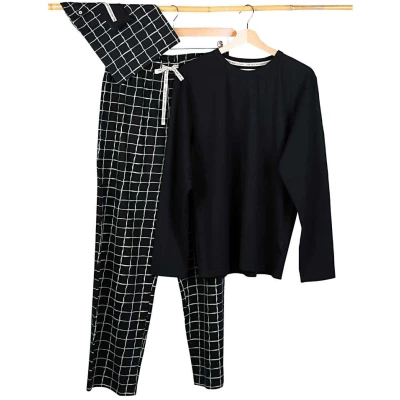 Pyjama für Herren, Doroteo schwarz, Gr. XXL