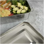 A Slice of Green Edelstahl Lunchbox auslaufsicher - Yanam