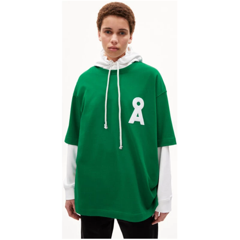 ARMEDANGELS MIKAAS ICONIC CAPSULE - Damen Heavyweight T-Shirt Oversized Fit aus Bio-Baumwoll Mix