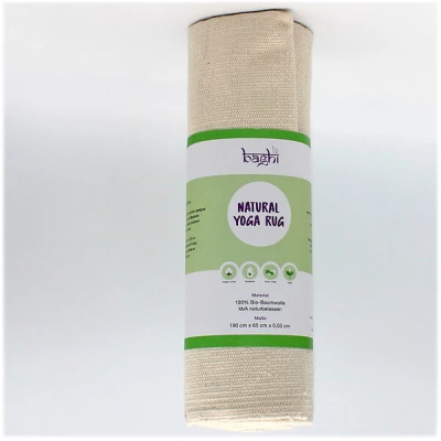 BAGHI Bio-Yogamatte aus Baumwolle