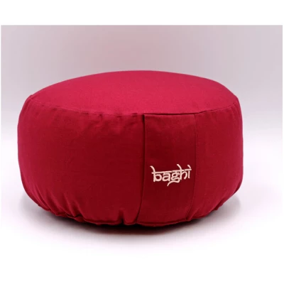 BAGHI rundes Meditationskissen basic 15cm hoch - GOTS zertifiziert