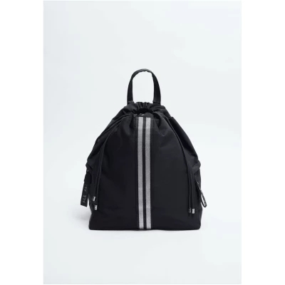 Backpack Made From Recycled Ocean Plastic - Black