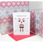 Bow & Hummingbird Grußkarte Rudolph