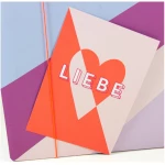 Bow & Hummingbird Postkarte Liebe