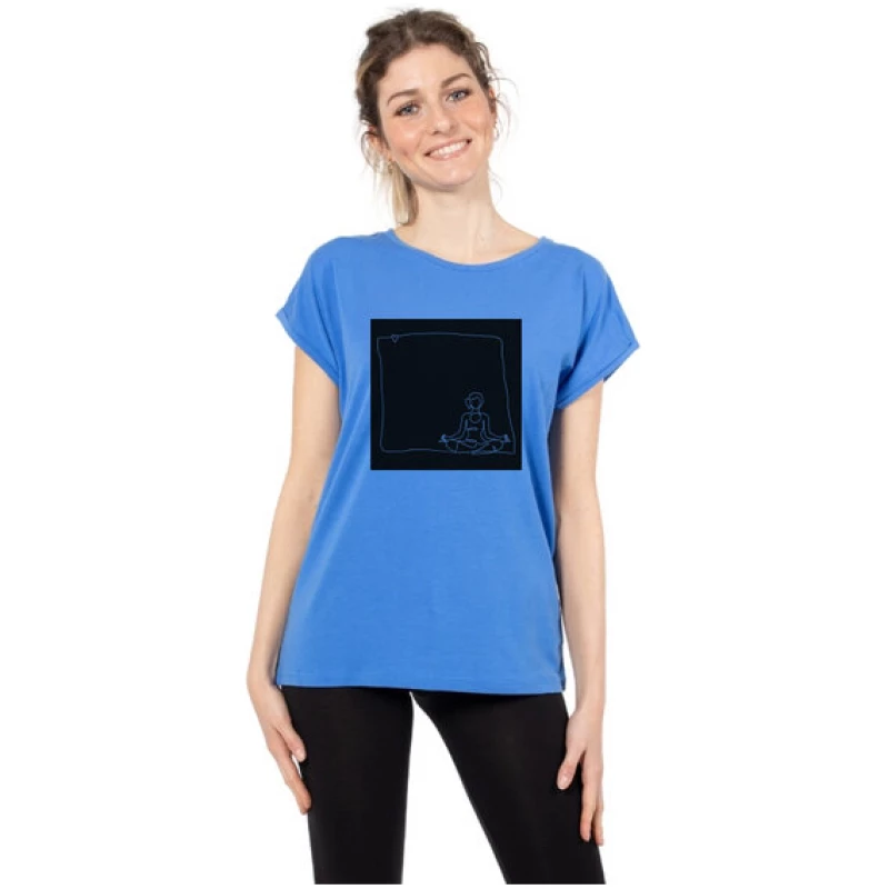CORA happywear Damen T-Shirt aus Eukalyptus Faser "Laura" | Yoga