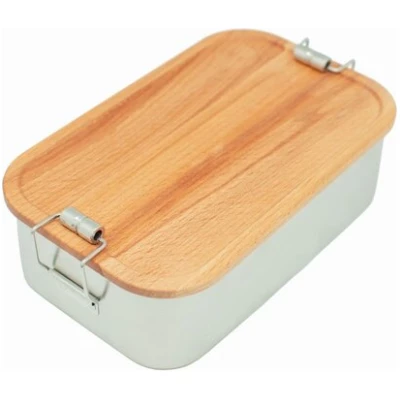 Cameleon Pack Zusätzlicher Trennsteg für XL Edelstahl Lunchbox aus heimischem Buchen Holz