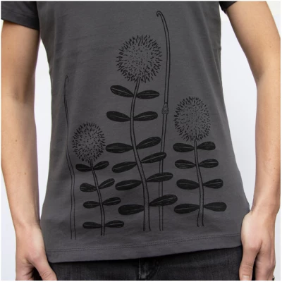 Cmig Damen T-shirt Waldblumen