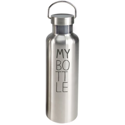 Contento ToGo Edelstahl Trinkflasche 750ml "My Bottle"