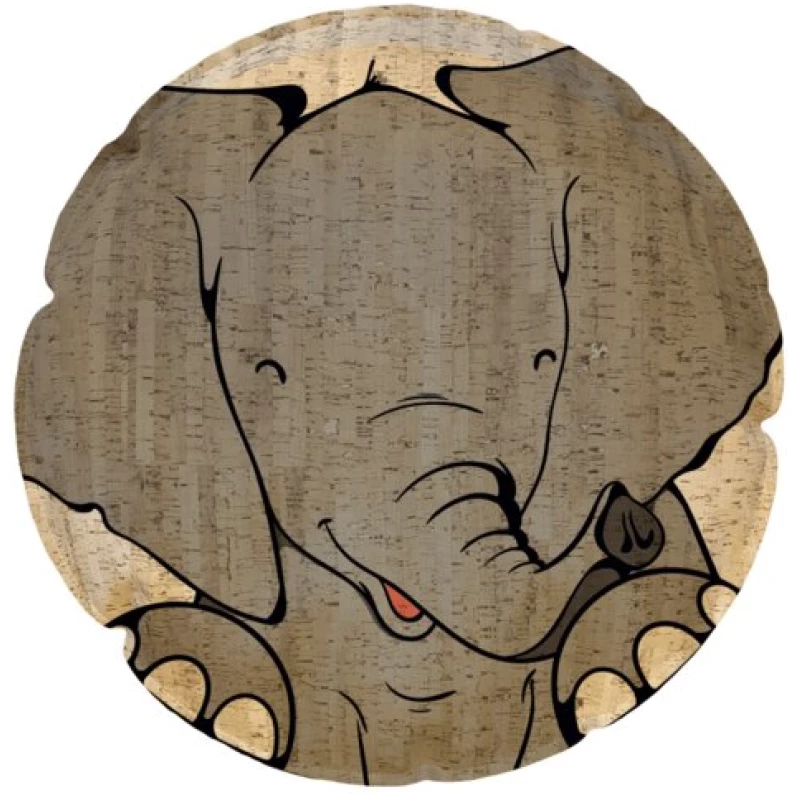 Corkando GmbH Sitzkissen "Noah der Elefant"