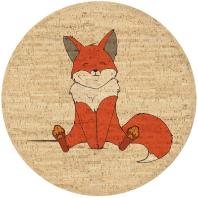 Corkando Kinderteppich "Robin der Fuchs"