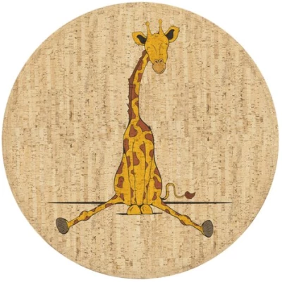 Corkando Kinderteppich "Sidney die Giraffe"