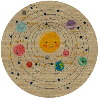 Corkando Kinderteppich "Solar System"