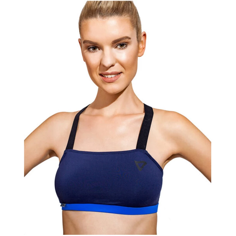 Crystal Flow - out of the ocean Sports Bra Mita