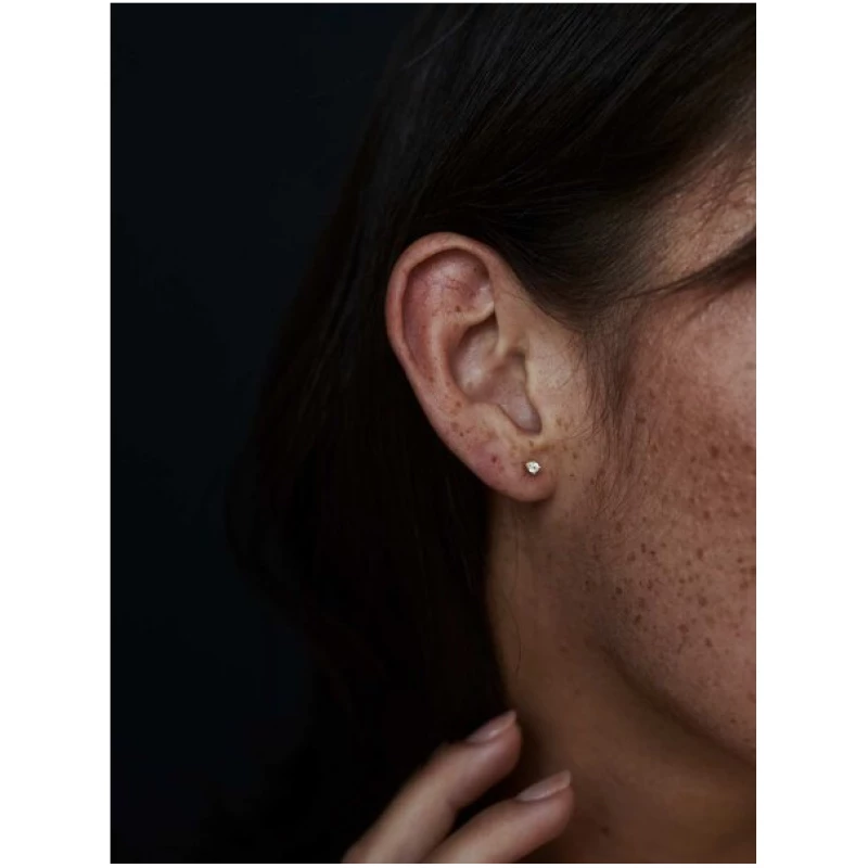 DEAR DARLING BERLIN Perfect Pair Diamond Earrings | 14k Echtgold Ohrringe mit Diamant