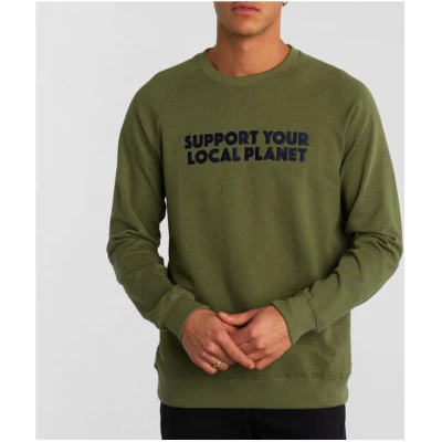 DEDICATED Sweatshirt Bold Support - Leaf Green