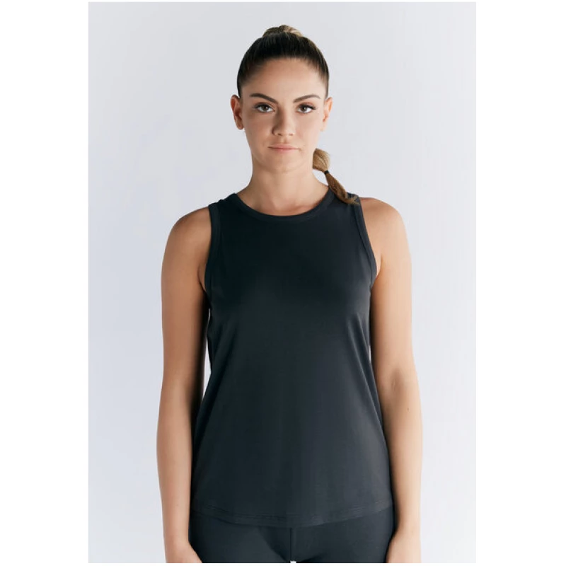 Damen Yogatop T-shirt Sleeveless Top aus TENCEL Modal "True North 1214"