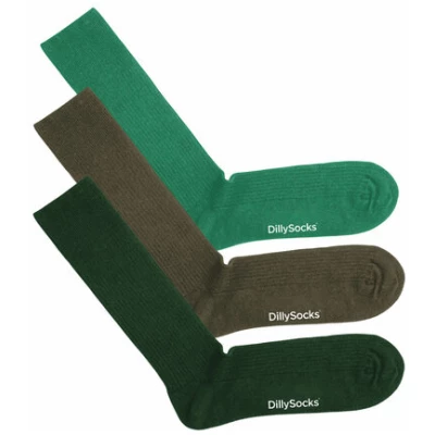 DillySocks Socken "Premium Ribbed Socks 3er Set"