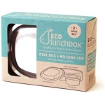 ECOlunchbox Oval, 2-teilige Brotdose aus Edelstahl
