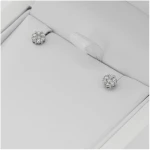 Eppi Silberne Ohrringe mit Lab Grown Diamanten Tiffany