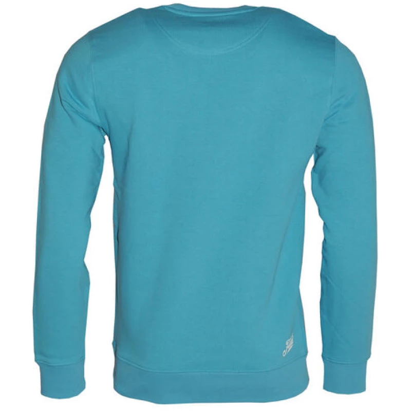 FÄDD Herren Sweatshirt Pullover aus Bio-Baumwolle "1,5 Grad BT" Blau