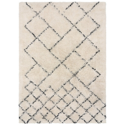 Fable & Loom Hochflor Wollteppich AMINE | Handgetuftet