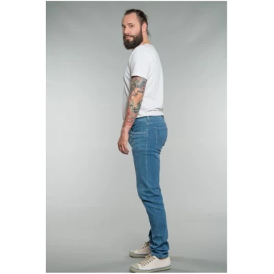 Feuervogl Slim Fit / Mid Rise Jeans Finn SUMMERBLUE