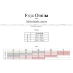 Frija Omina Set: Bio BH + Hipster Spitze dunkel